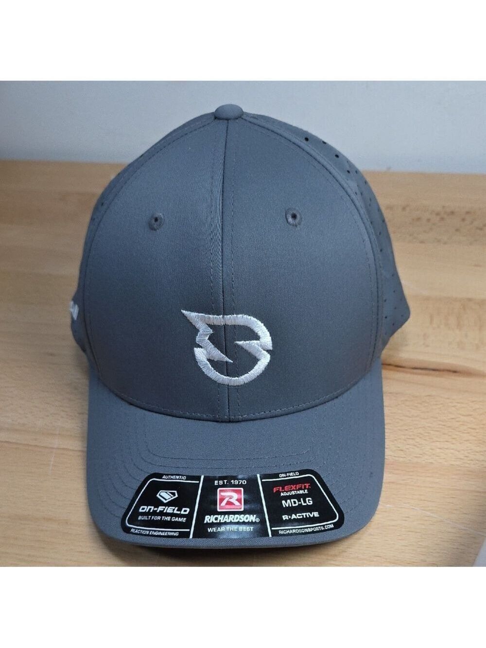 Spikeball Gray Baseball Cap with Logo Kids